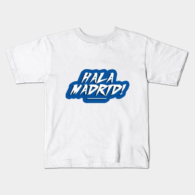 T-SHIRT HALA MADRID Kids T-Shirt by designs lovers